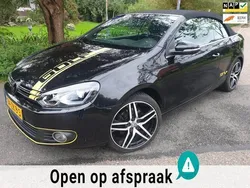 Zwart Gebruikt 2012 VW Golf Cabriolet Highline Cabriolet | € 6.250