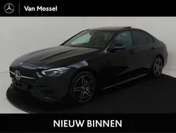 Zwart Nieuw 2024 Mercedes C300e AMG line Sedan | € 65.108 (Eerlijke prijs)