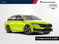 Groen Nieuw 2025 Skoda Octavia Business Line Stationwagen | € 44.900 (Eerlijke prijs)