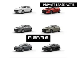 Wit Nieuw 2024 Mazda 3 Prime-Line Hatchback | € 33.640 (Eerlijke prijs)