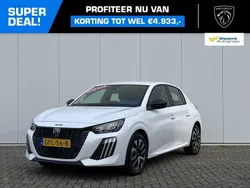 Wit Nieuw 2024 Peugeot 208 Active Hatchback | € 20.640 (Goede deal)