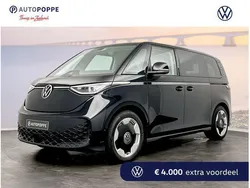 Zwart Nieuw 2025 VW ID. Buzz Pro Van | € 65.870 (Duur)