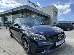 Blauw Gebruikt 2020 Mercedes C300 AMG line Stationwagen | € 32.700