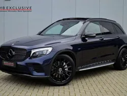 Blauw, metallic lak Gebruikt 2017 Mercedes GLC350 AMG Line Premium Plus SUV | € 39.990