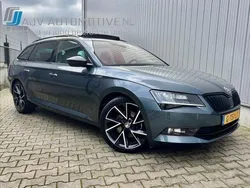 Grijs Gebruikt 2019 Skoda Superb SportLine Stationwagen | € 23.495 (Iets duurder)