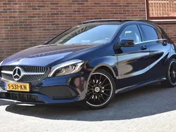 Blauw, metallic lak Gebruikt 2017 Mercedes A200 Sport Edition Hatchback | € 18.949 (Eerlijke prijs)