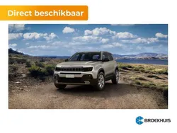 Grijs, metallic lak Nieuw 2025 Jeep Avenger Altitude SUV | € 40.598 (Eerlijke prijs)