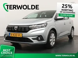 Grijs Gebruikt 2021 Dacia Sandero Comfort Hatchback | € 13.450 (Eerlijke prijs)