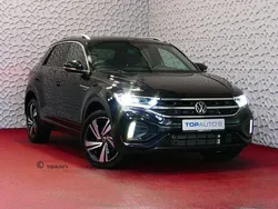 Zwart Nieuw 2024 VW T-Roc R-line SUV | € 40.940 (Super prijs)