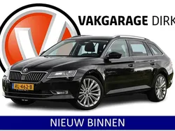 Zwart Gebruikt 2018 Skoda Superb Business Line Stationwagen | € 18.689 (Iets duurder)
