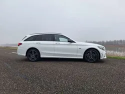 Wit Gebruikt 2021 Mercedes C300 AMG Stationwagen | € 19.140