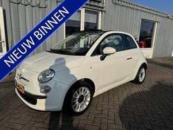 Wit Gebruikt 2014 Fiat 500 Lounge Cabriolet | € 4.950 (Super prijs)