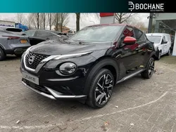Two tone carbon black metallic/dak fuji sunset red (donker zwart) Nieuw 2025 Nissan Juke SUV | € 32.600 (Eerlijke prijs)