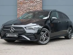 Zwart, metallic lak Gebruikt 2023 Mercedes CLA250 Shooting Brake AMG line Stationwagen | € 42.500 (Duur)