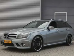 Grijs, metallic lak Gebruikt 2009 Mercedes C63 AMG AMG Stationwagen | € 24.999
