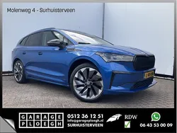 Blauw Gebruikt 2021 Skoda Enyaq iV First Edition SUV | € 26.700 (Eerlijke prijs)