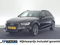 Zwart Gebruikt 2020 Audi A3 Sportback e-tron S-Line Sedan | € 19.949 (Super prijs)