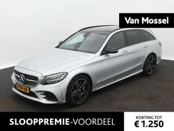 Grijs, metallic lak Gebruikt 2021 Mercedes C180 Business Stationwagen | € 32.900 (Goede deal)