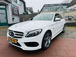 Wit, metallic lak Gebruikt 2018 Mercedes C350e Business Sedan | € 23.999 (Eerlijke prijs)