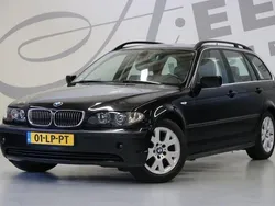 Zwart, metallic lak Gebruikt 2003 BMW 325 Executive Stationwagen | € 9.950 (Duur)