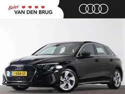Zwart Gebruikt 2023 Audi A3 Sportback S-Line Hatchback | € 29.890 (Eerlijke prijs)