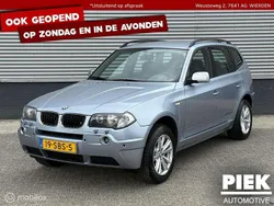 Blauw, metallic lak Gebruikt 2004 BMW X3 Executive SUV | € 3.999 (Goede deal)