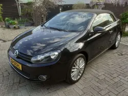 Zwart, metallic lak Gebruikt 2015 VW Golf Cabriolet Cabriolet | € 13.500 (Eerlijke prijs)