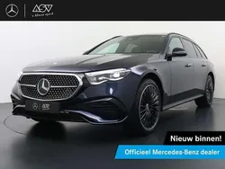 Blauw, metallic lak Nieuw 2025 Mercedes E300 Sport Edition Stationwagen | € 87.526 (Iets duurder)