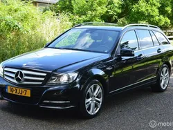 Zwart Gebruikt 2012 Mercedes C180 Avantgarde Stationwagen | € 5.999 (Goede deal)