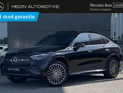 Zwart Nieuw 2024 Mercedes GLC300e AMG line Coupé | € 85.900 (Duur)
