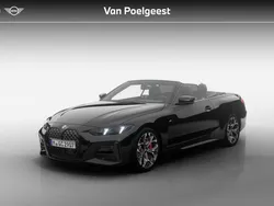 Saphirschwarz metallic (475) (zwart metallic) Nieuw 2025 BMW 420 M Sport Cabriolet | € 90.431 (Goede deal)