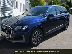 Blauw Gebruikt 2021 Audi Q7 S-Line SUV | € 87.950