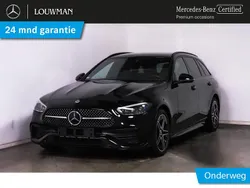Zwart Gebruikt 2024 Mercedes C300 AMG Stationwagen | € 49.945 (Iets duurder)