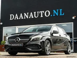 Zwart Gebruikt 2018 Mercedes A160 AMG line Hatchback | € 16.450 (Super prijs)