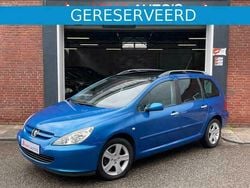 Blauw Gebruikt 2003 Peugeot 307 Stationwagen | € 1.250 (Eerlijke prijs)