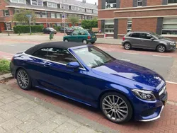 Blauw Gebruikt 2017 Mercedes C180 Ambition Cabriolet | € 31.250 (Duur)