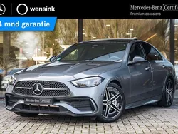 Grijs, metallic lak Gebruikt 2024 Mercedes C180 AMG line Sedan | € 47.850 (Eerlijke prijs)