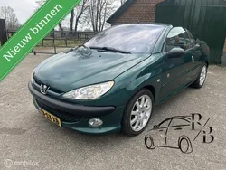Groen Gebruikt 2003 Peugeot 206 CC Roland Garros Cabriolet | € 1.499 (Eerlijke prijs)