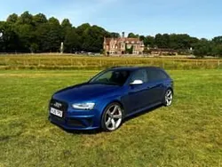 Blauwsepang blue Gebruikt 2014 Audi RS4 Advanced Stationwagen | € 27.833