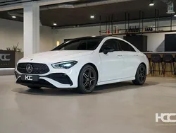 Wit Gebruikt 2025 Mercedes CLA200 AMG Sedan | € 54.950