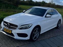 Wit Gebruikt 2015 Mercedes C250 AMG line Sedan | € 22.450 (Iets duurder)