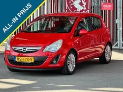 Rood Gebruikt 2011 Opel Corsa Edition Hatchback | € 4.350 (Eerlijke prijs)