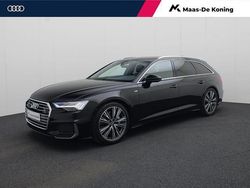 Zwart Gebruikt 2022 Audi A6 Design Stationwagen | € 37.880