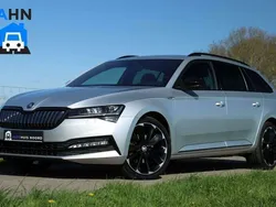 Zilver Gebruikt 2020 Skoda Superb SportLine Stationwagen | € 24.995 (Eerlijke prijs)