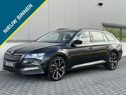 Zwart Gebruikt 2020 Skoda Superb Stationwagen | € 19.995 (Goede deal)