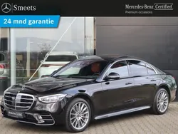 Zwart Gebruikt 2022 Mercedes S580 AMG line Sedan | € 104.950 (Super prijs)