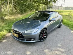 Grijs Gebruikt 2013 Tesla Model S Performance Sedan | € 23.750