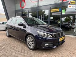 Blauw Gebruikt 2019 Peugeot 308 SW Allure Stationwagen | € 14.500