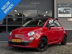 Rood Gebruikt 2013 Fiat 500C Lounge Cabriolet | € 4.990 (Super prijs)
