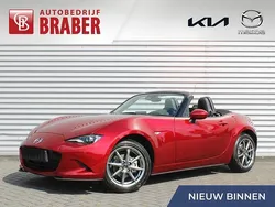 Rood Nieuw 2025 Mazda MX5 Exclusive-Line Cabriolet | € 45.740 (Eerlijke prijs)